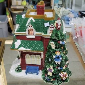 Spode Christmas Cookie Jar